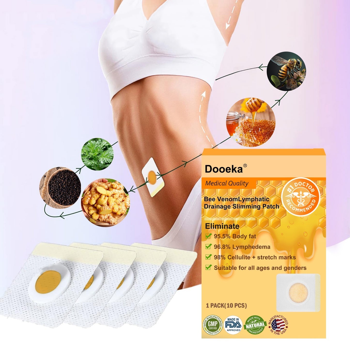 🐝🐝Dooeka™ 𝐁𝐞𝐞 𝐕𝐞𝐧𝐨𝐦 𝐋𝐲𝐦𝐩𝐡𝐚𝐭𝐢𝐜 𝐃𝐫𝐚𝐢𝐧𝐚𝐠𝐞 𝐒𝐥𝐢𝐦𝐦𝐢𝐧𝐠 𝐏𝐚𝐭𝐜𝐡🔥𝐋𝐢𝐦𝐢𝐭𝐞𝐝 𝐭𝐢𝐦𝐞 7𝟎% 𝐎𝐅𝐅🔥(𝚂𝚞𝚒𝚝𝚊𝚋𝚕𝚎 𝚏𝚘𝚛 𝚞𝚜𝚎 𝚋𝚢 𝚒𝚗𝚍𝚒𝚟𝚒𝚍𝚞𝚊𝚕𝚜 𝚘𝚏 𝚊𝚕𝚕 𝚊𝚐𝚎𝚜)🔥